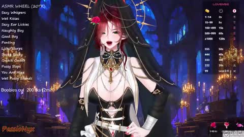Snapshot of passionyx chatting on February 23, 10:16 pm Succubus Nyx online show from February 23, 10:16 pm