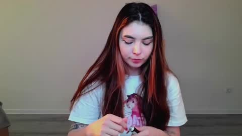 Snapshot of peachybabe__ chatting on February 24, 2:36 pm Peachy online show from February 24, 2:36 pm