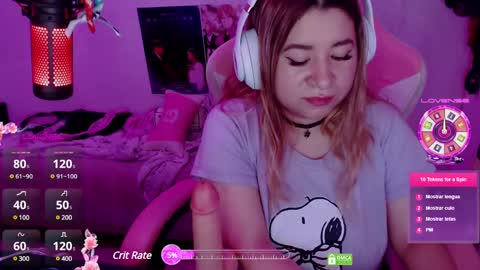 Snapshot of pink_girl0n chatting on February 17, 6:17 pm Kitty online show from February 17, 6:17 pm