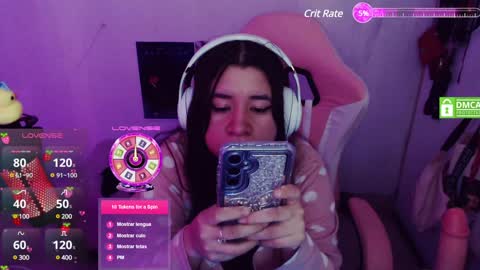 Snapshot of pink_girl0n chatting on December 17, 9:07 am Kitty online show from December 17, 9:07 am
