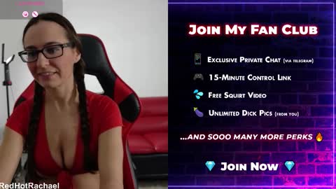 Red Hot Rachael online show from November 24, 4:20 pm