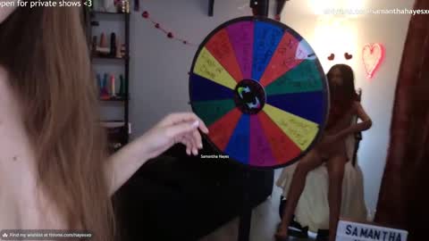 The Real Samantha Hayes haha  online show from February 17, 1:58 am