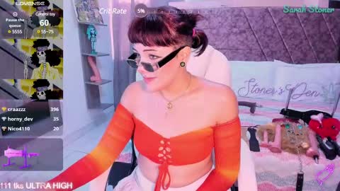 Snapshot of sarah_stoner chatting on March 3, 8:18 pm Loren online show from March 3, 8:18 pm