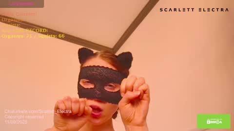 Snapshot of scarlett_electra chatting on September 11, 4:07 pm SCARLETT ELECTRA - online show from September 11, 4:07 pm