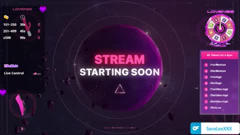 SeraLeeXXX online show from October 19, 7:38 pm