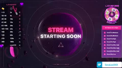 SeraLeeXXX online show from October 1, 5:40 pm