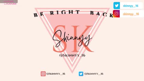 Snapshot of skinnyy_16 chatting on October 21, 4:49 am Skinny online show from October 21, 4:49 am
