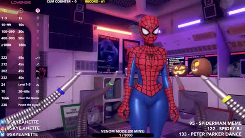 SkyeAnette online show from November 1, 1:21 am