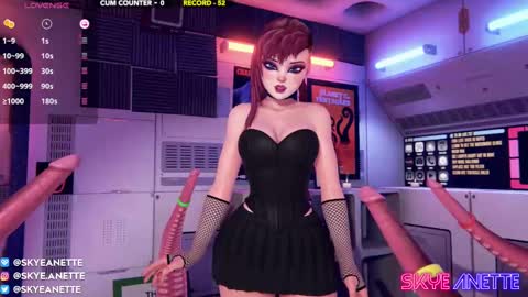 SkyeAnette online show from December 29, 2:17 am