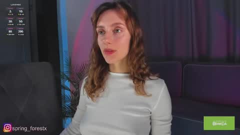 Snapshot of spring_forestx chatting on October 1, 4:12 pm Lilly online Monday - Friday ask time in pm online show from October 1, 4:12 pm