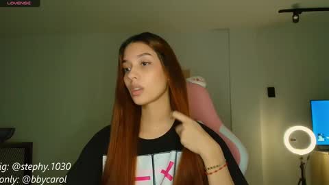 Snapshot of steph_y1030 chatting on March 12, 3:35 am stephany online show from March 12, 3:35 am