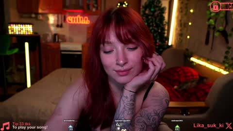 Lika ginger  Jessy blond   online show from December 24, 1:38 am