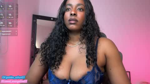 Snapshot of sweer_oshun chatting on October 20, 2:53 pm Evangeline online show from October 20, 2:53 pm