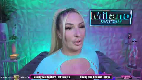 TamaraMilano online show from October 6, 8:20 am