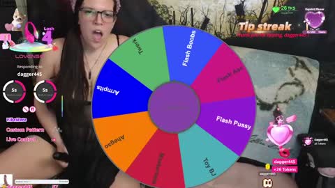 Snapshot of thekinkhouse chatting on February 26, 1:25 am Goddess Nola online show from February 26, 1:25 am