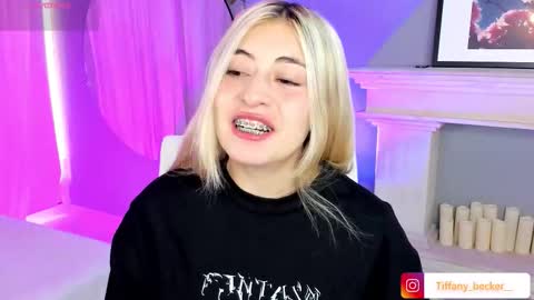 Tiffany Becker online show from February 25, 1:20 pm