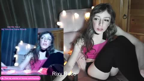 RixyRose online show from January 29, 2:09 am