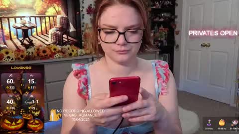 Snapshot of vegas_romance chatting on October 5, 12:48 am vegas_romance online show from October 5, 12:48 am