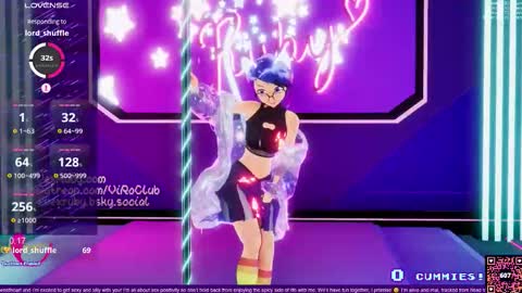 Vex Ruby online show from January 18, 1:13 am