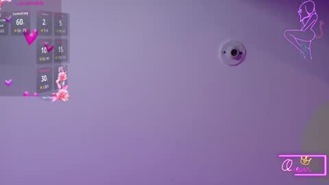 Violet J online show from January 14, 9:09 pm