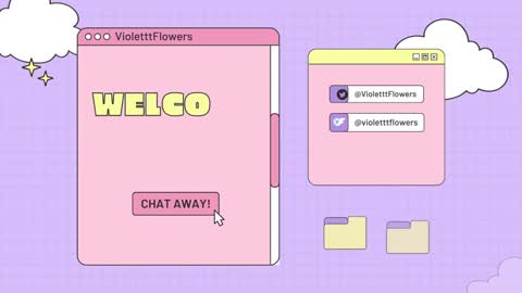 Violet Flowers online show from February 4, 4:54 pm