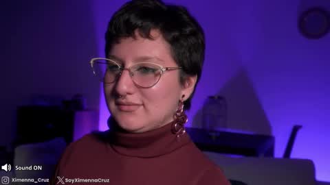 Snapshot of ximenna_cruz_ chatting on September 18, 11:36 pm Xime Independent Artist online show from September 18, 11:36 pm