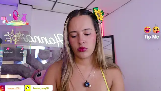 hanna sex18 online show from March 21, 8:52 am