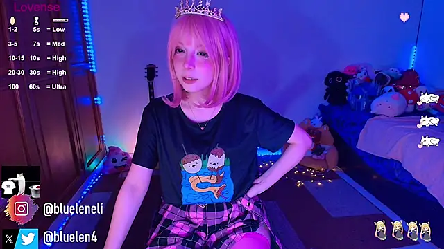 bluelen online show from February 5, 8:28 am