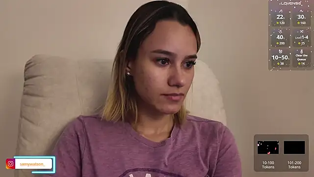 SamanthaWatson online show from February 23, 3:29 am