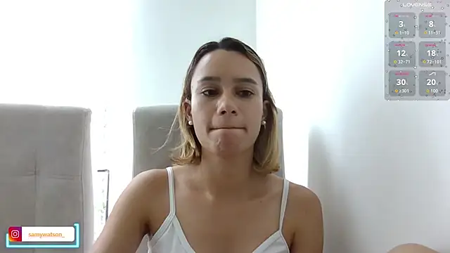 SamanthaWatson online show from January 15, 7:09 pm