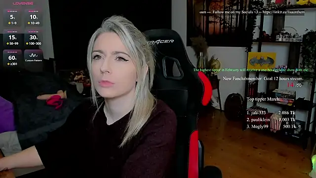 Lisaonthemoon online show from March 6, 5:19 pm