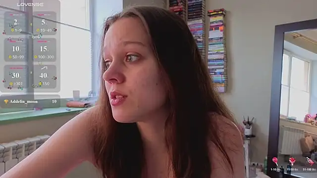Addelin Moon online show from June 15, 2:50 pm