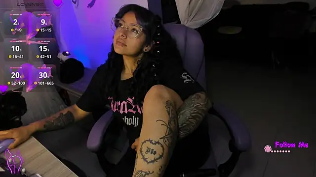 witchviolet online show from December 15, 12:27 am