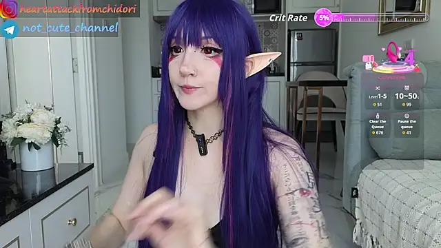 yourcutewaifu online show from February 22, 7:09 am