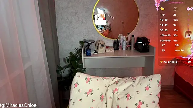 ChloeMillerMeow online show from April 16, 8:08 pm