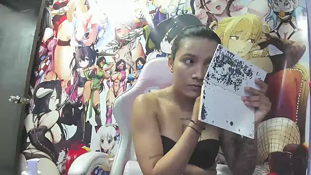 Snapshot of Yaumiko chatting on September 19, 4:28 pm Yaumiko online show from September 19, 4:28 pm