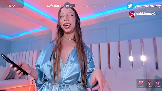 gabi bunny online show from March 26, 6:20 pm