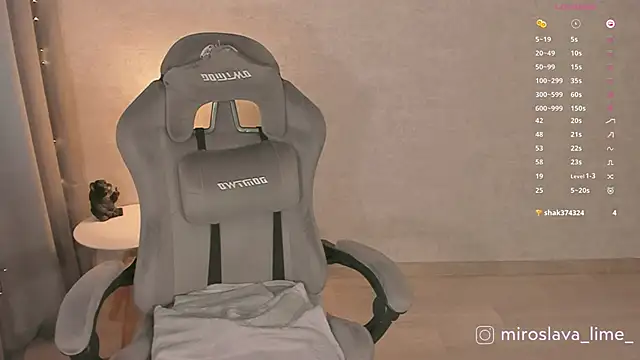 MiroslavaLime online show from October 22, 6:18 am