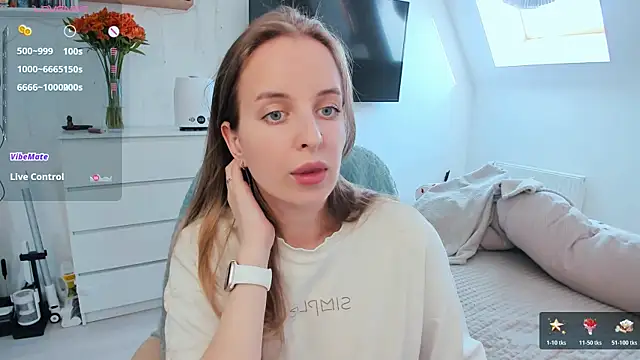 violet blue eyes online show from April 8, 1:35 pm