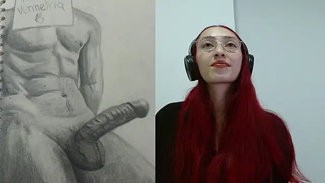 Snapshot of Vermelha_Gremory_ chatting on October 14, 4:48 am Vermelha Gremory  online show from October 14, 4:48 am