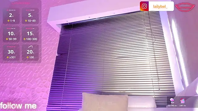 LaiilyBell12 online show from March 26, 8:21 pm