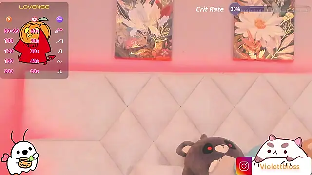 Violettbloss online show from October 31, 3:41 am