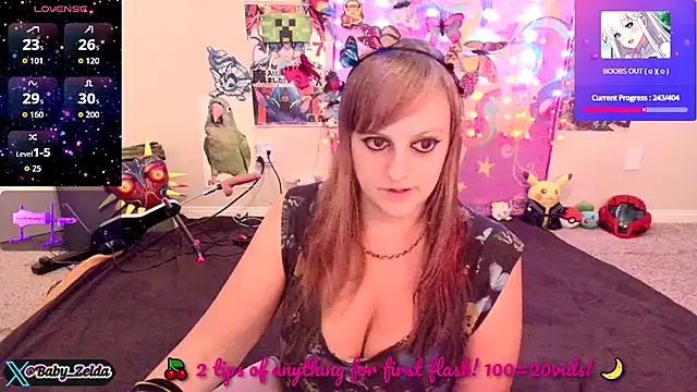 BabyZelda online show from September 13, 4:42 am