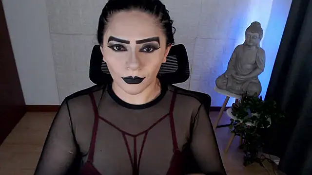 GODDESS EVANS online show from October 18, 4:21 pm