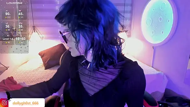 Ghosty Doll online show from April 18, 8:09 pm