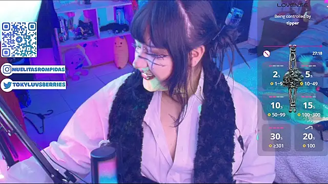 toky doll online show from April 18, 4:59 am