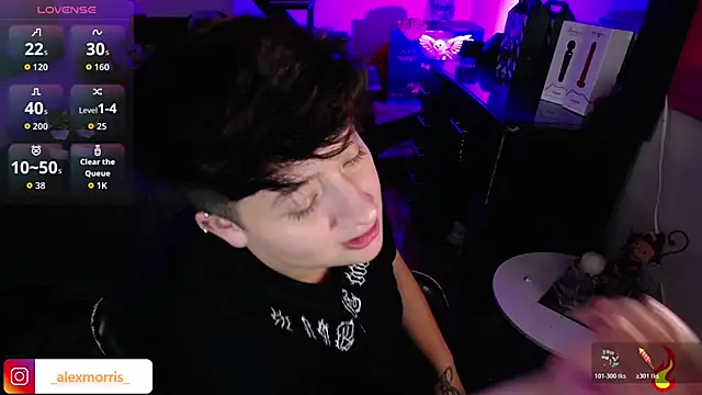  AlexMorris online show from January 17, 5:48 am