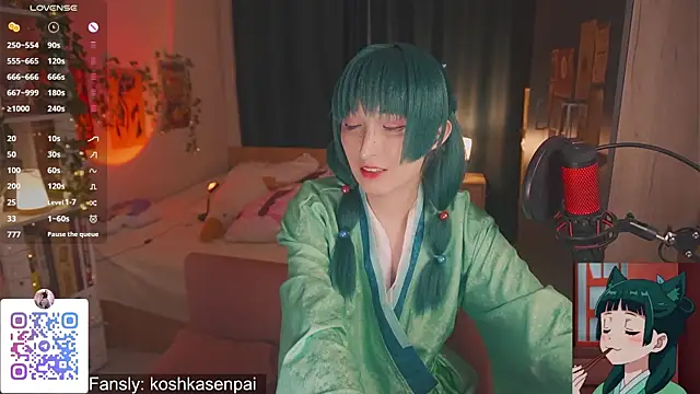 koshkasenpai online show from October 4, 12:00 pm