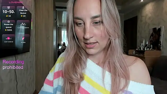 lady Nati online show from April 9, 1:05 pm