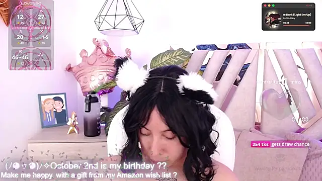 NyxAndria 1 online show from September 30, 9:30 pm